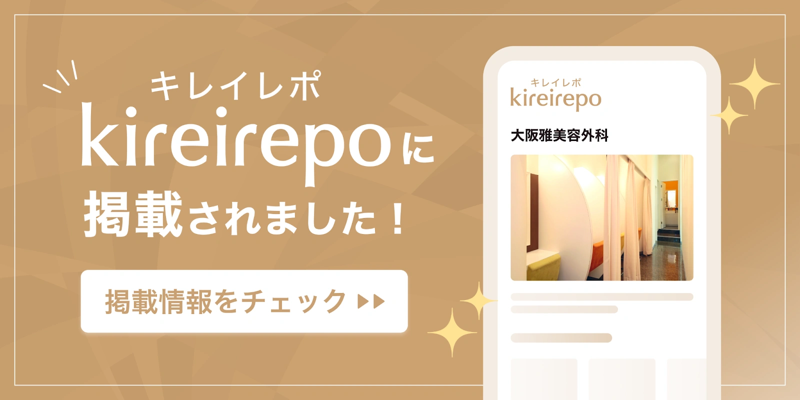 キレイレポ